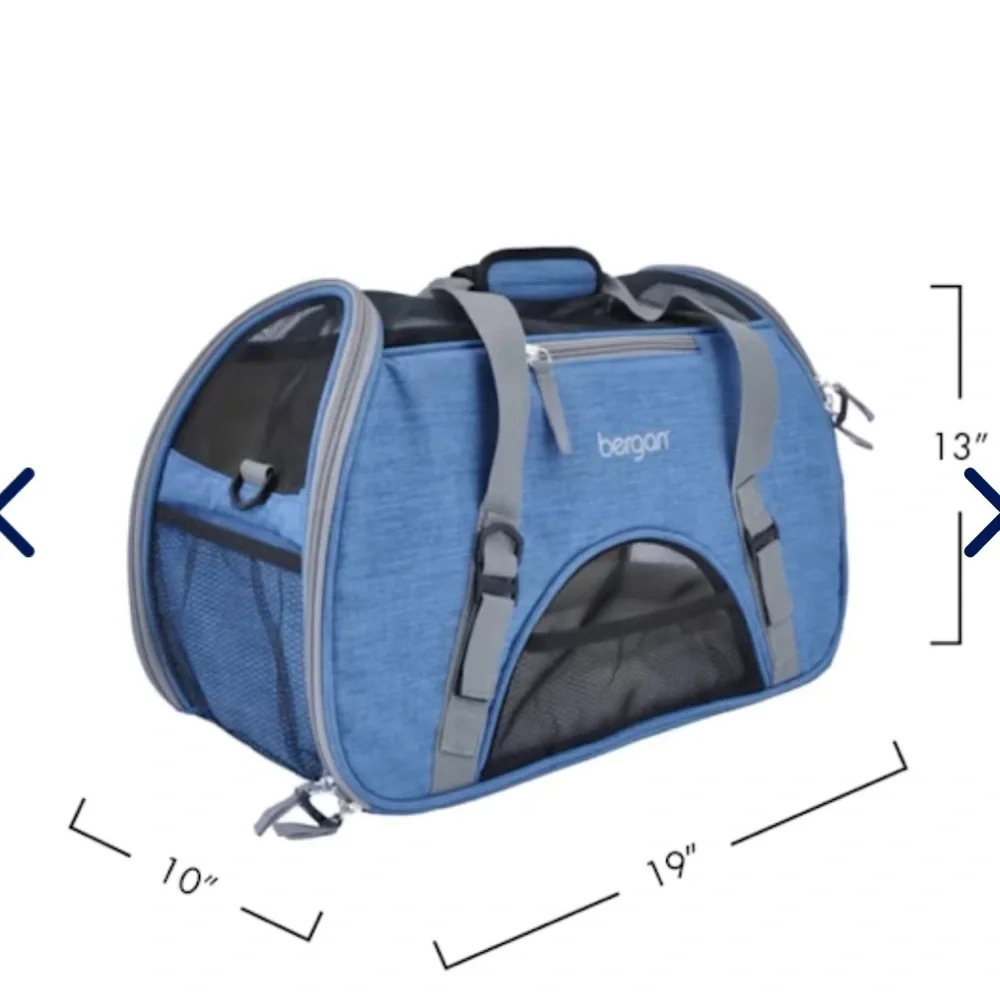 Bergan Blue Pet Carrier